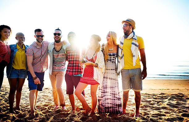 istock Friendship Bonding Relaxation Summer Beach Happiness Concept 478305644