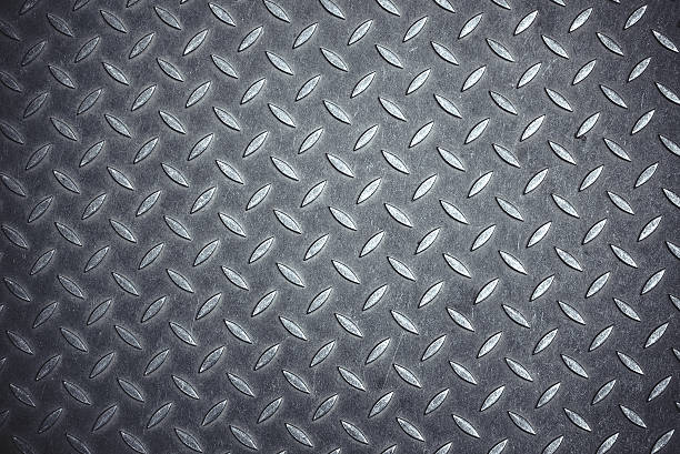 istock Cross Hatch Metal Anti-skid Pattern 478310014