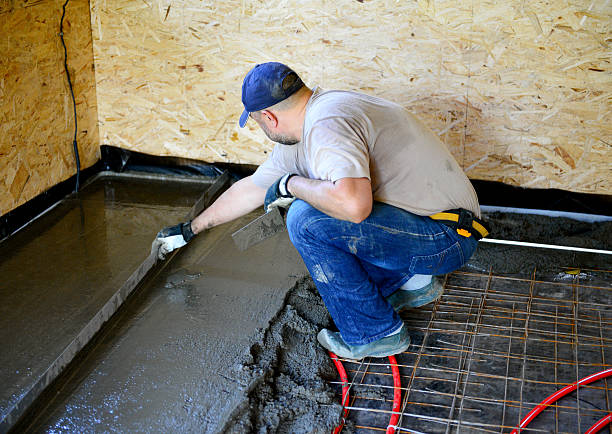istock Warm water floor,pouring concrete floor 478310734