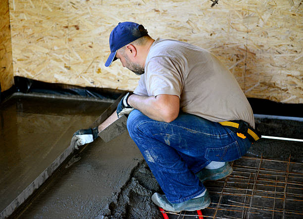 istock Warm water floor,pouring concrete floor 478310738