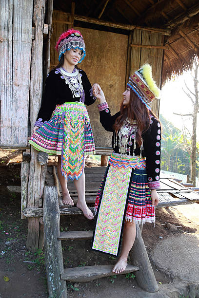 istock Traditionally dressed Mhong hill tribe woman 478312588