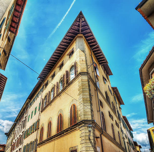 istock building seen from below in Florence 478315378