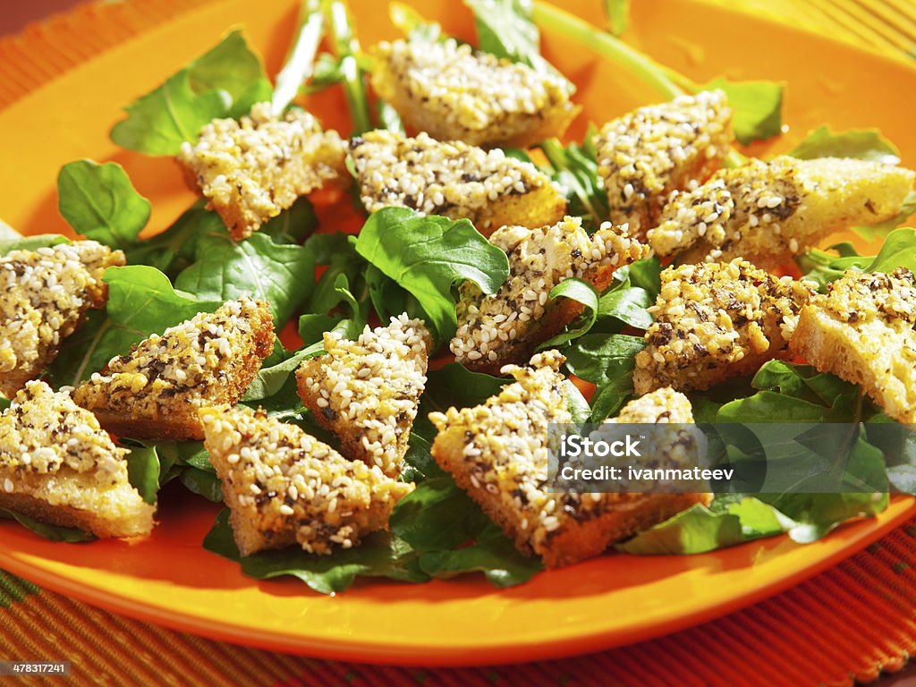 Bruschettas avec gauda - Photo de Aliment libre de droits