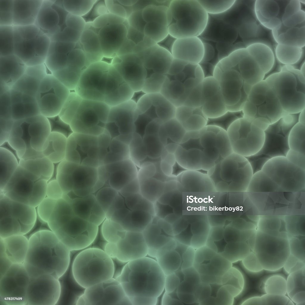 Batteri sotto microscopio - Foto stock royalty-free di Aggressione