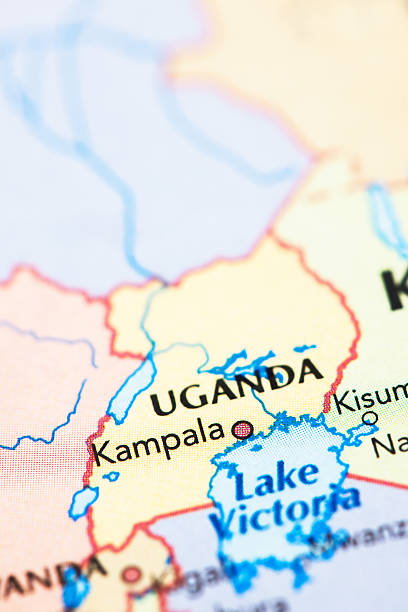 istock Map of Uganda Africa 478317973