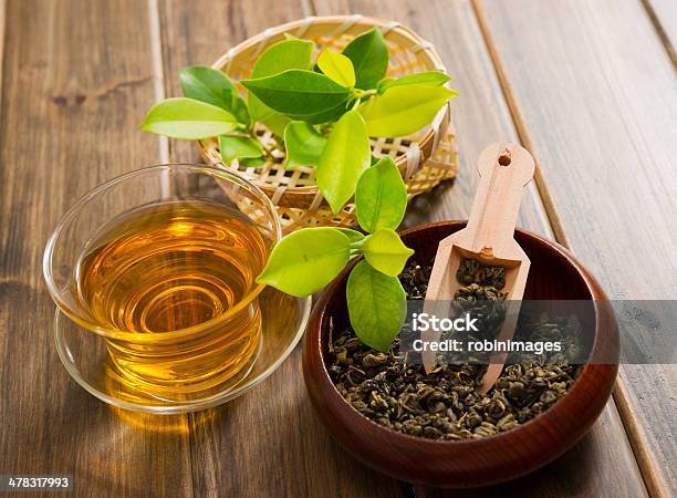 Tea Stock Photo - Download Image Now - Dried Tea Leaves, Drink, Drinking Glass
