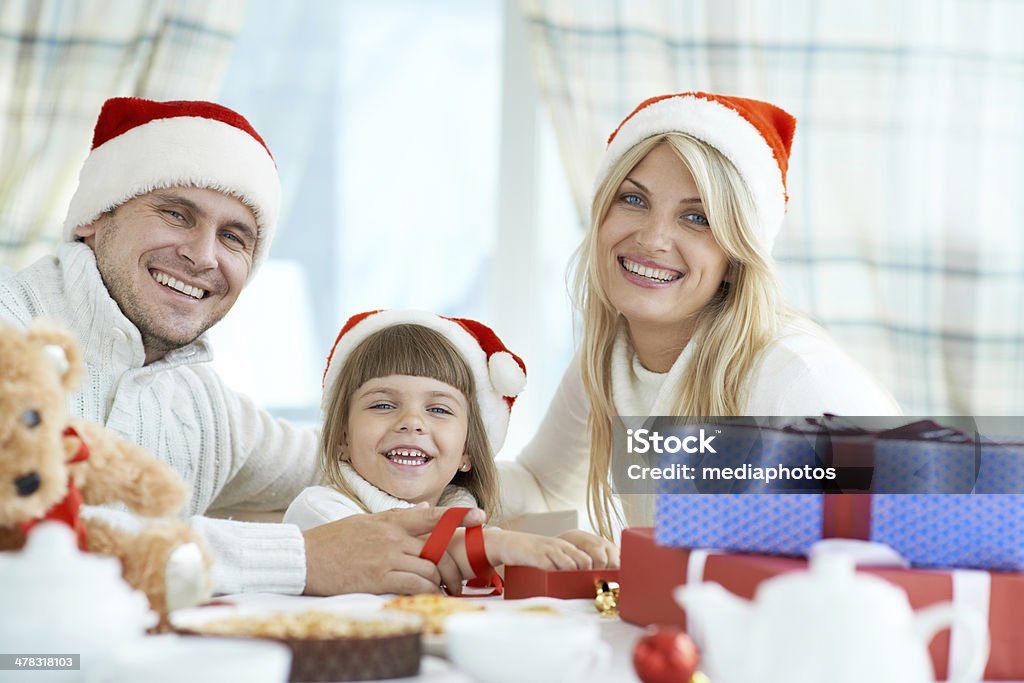 Feliz Natal em conjunto - Royalty-free 30-34 Anos Foto de stock