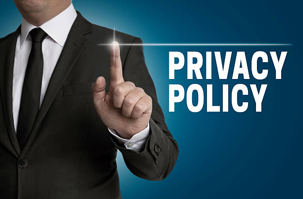 istock Privacy Policy touchscreen is operated by businessman 478319842