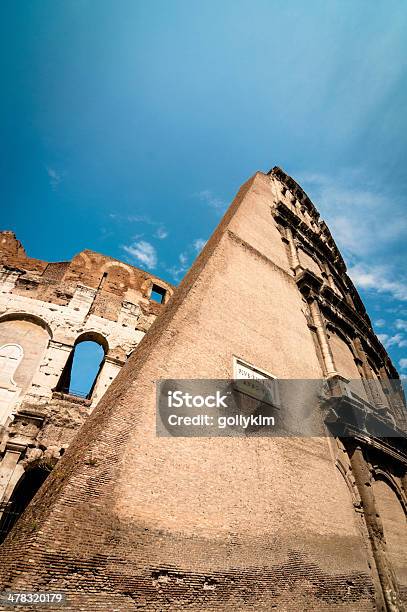 Roman Koloseum Rzym - zdjęcia stockowe i więcej obrazów Amfiteatr - Amfiteatr, Archeologia, Architektura