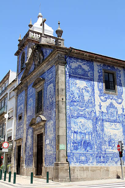 istock Azulejos on a church wall in Porto 478320326