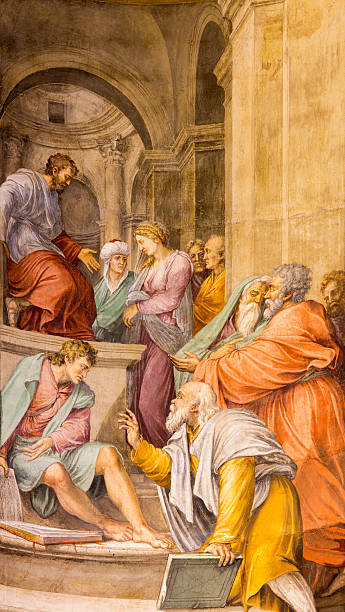 istock Rome - St. Mark the Evangelist fresco 478320752