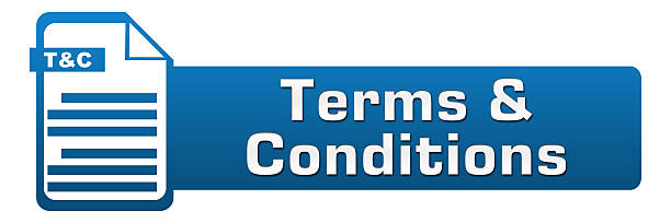 Terms And Conditions File Icon Horizontal stock photo