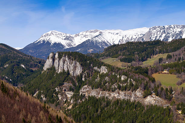 istock Semmering railway with surrounding mountain scenery, Lower Austria. 478321034