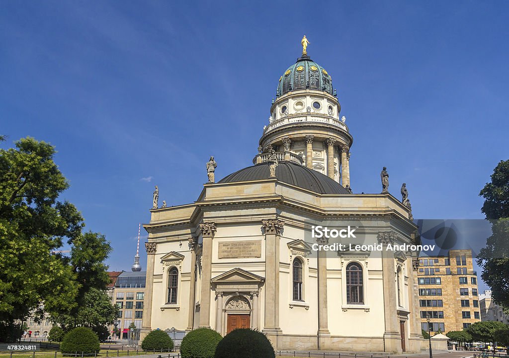 신 Kirche, 또한 Deutscher 돔 (Berlin, Germany - 로열티 프리 0명 스톡 사진
