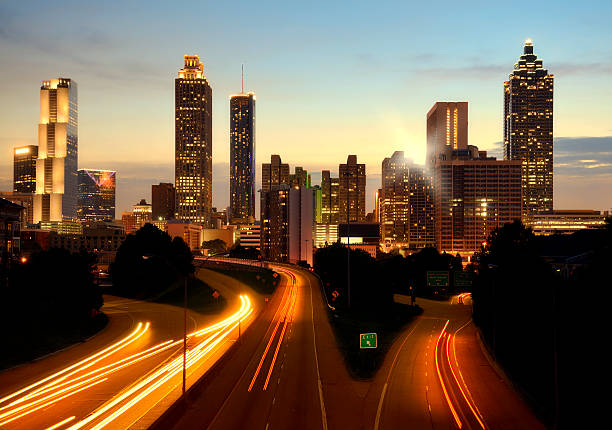 istock Atlanta Skyline at Sunset 478325112