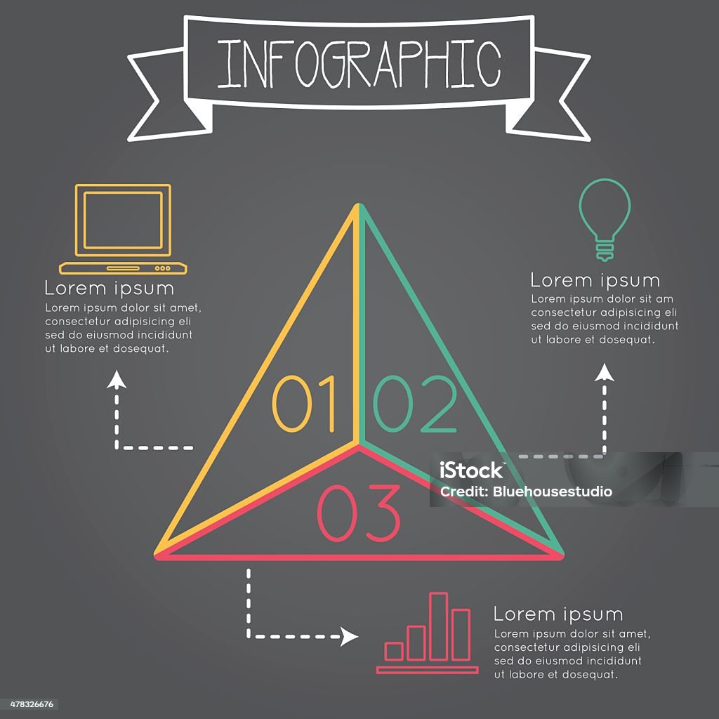 Triangle Infpgraphics Triangle Infographic Stock Illustration - Download Image Now - 2015 ...