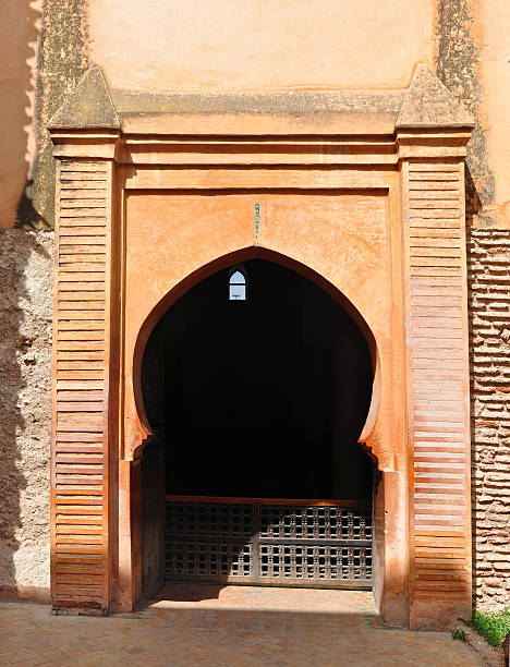 istock saadian tombs archway. 478326822