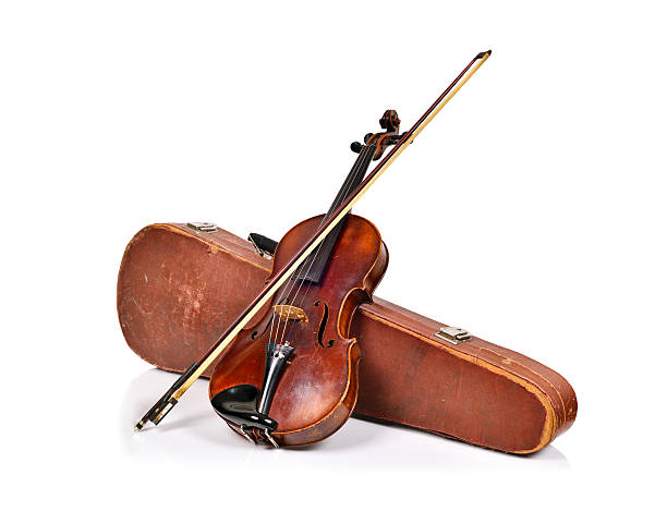 istock antique fiddle-case and violin 478326892