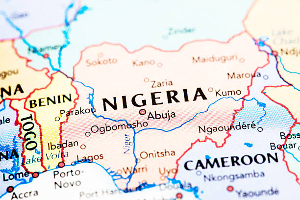 istock Map of Nigeria Africa 478328125