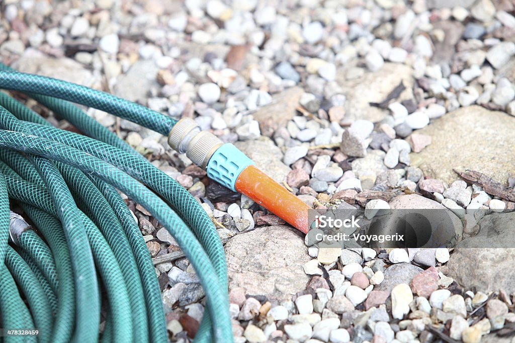 Eau de jardin arrosage de sable en plein air - Photo de Agriculture libre de droits