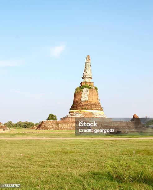 Alte Pagode In Der Ruine Alten Tempel In Ayutthaya Historical Park Stockfoto und mehr Bilder von Akten ablegen