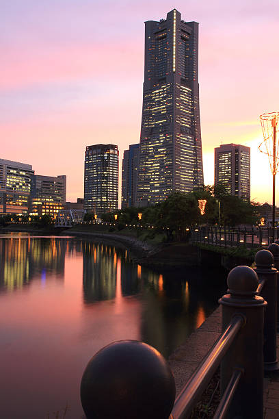 istock Minato Mirai district just after sunset 478329960