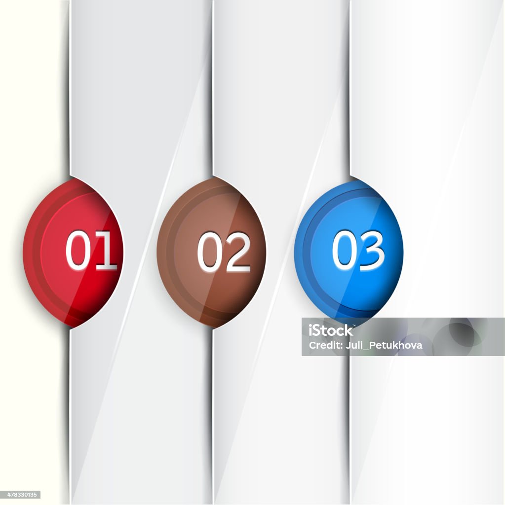 Numbered Menu Elearning Blank Numbered Menu Stock Illustration - Download Image Now - Clip Art ...