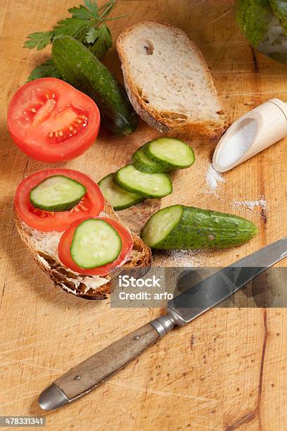 Photo libre de droit de Ingrédients Du Petit Déjeuner banque d'images et plus d'images libres de droit de Ail - Légume à bulbe - Ail - Légume à bulbe, Aliment, Aliment en saumure