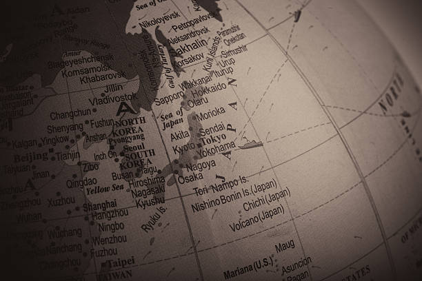 istock Map of Japan & its Surrounding Countries 478334326