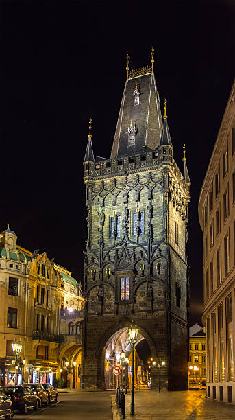 istock Powder Tower in Prague, Czech Republic 478334387