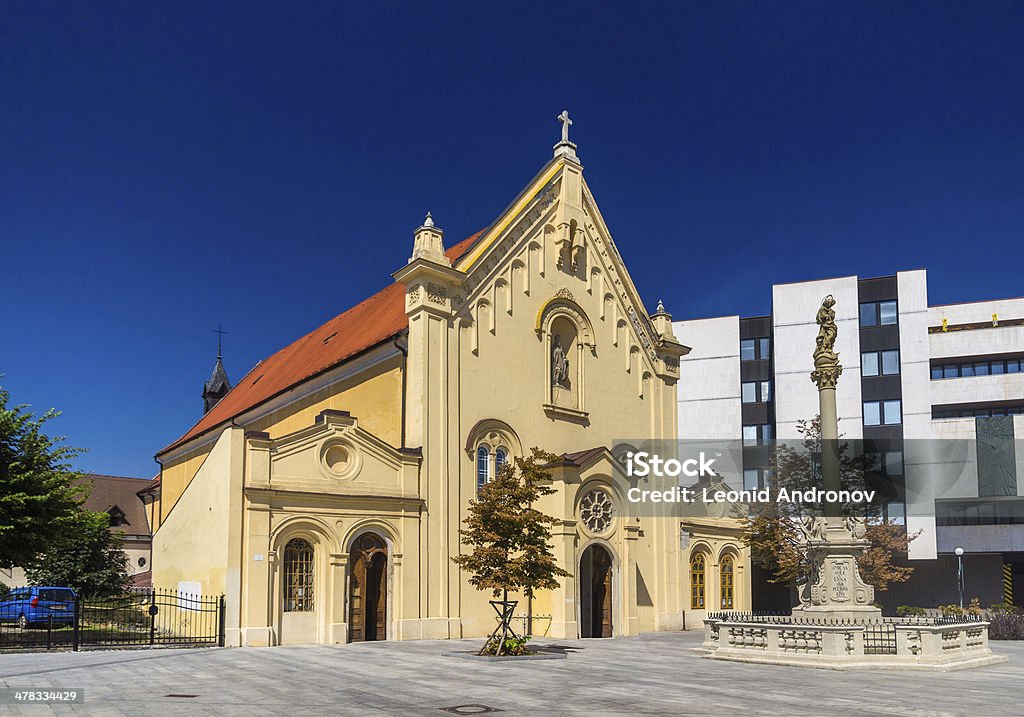 Igreja Capuchinho em Bratislava-Eslováquia - Royalty-free 2013 Foto de stock