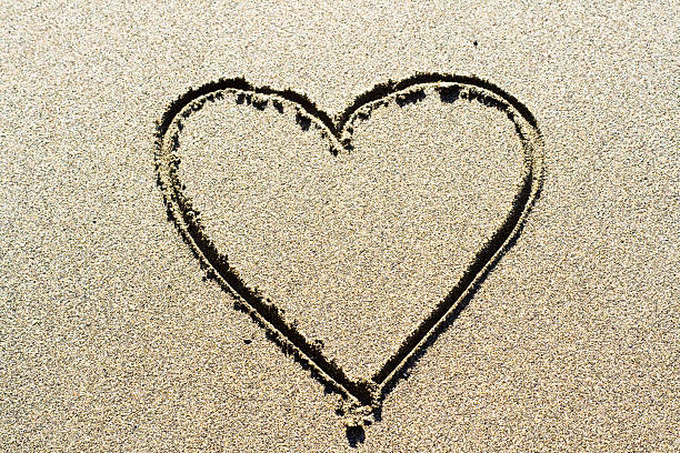 istock Heart in the sand 478338173