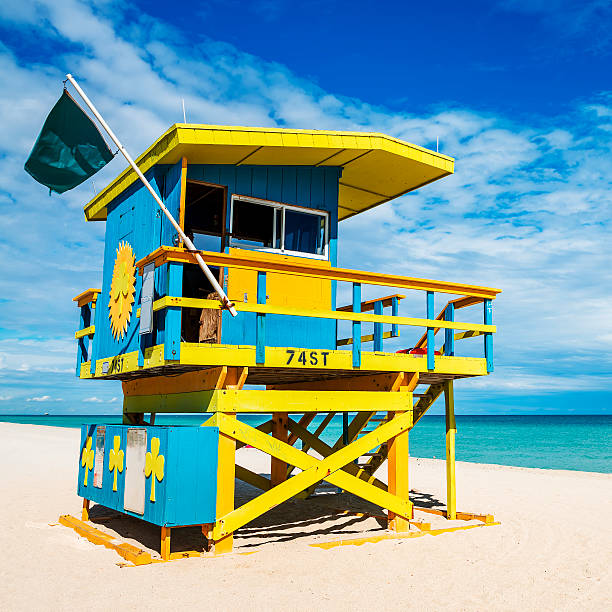 istock Lifeguard Tower, Miami Beach, Florida 478338343