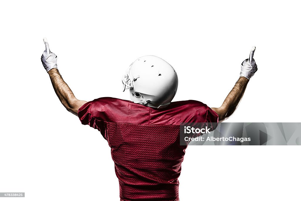 Giocatore di Football americano - Foto stock royalty-free di Adulto