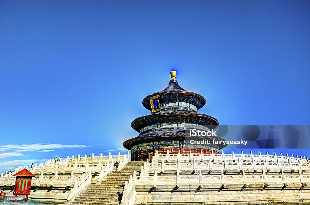 Templo do Céu de beijing, china - Foto de stock de Arquitetura royalty-free
