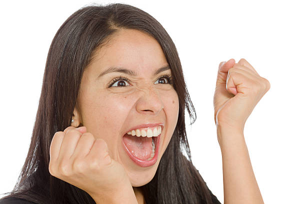 istock Model happy successful arms in the air 478340178