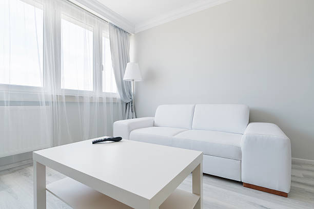 istock Minimalist living room design 478341040