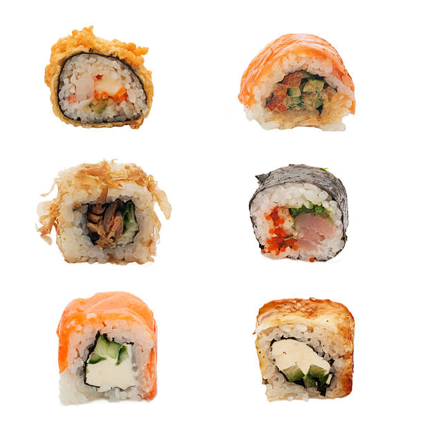 istock Set of sushi 478350313
