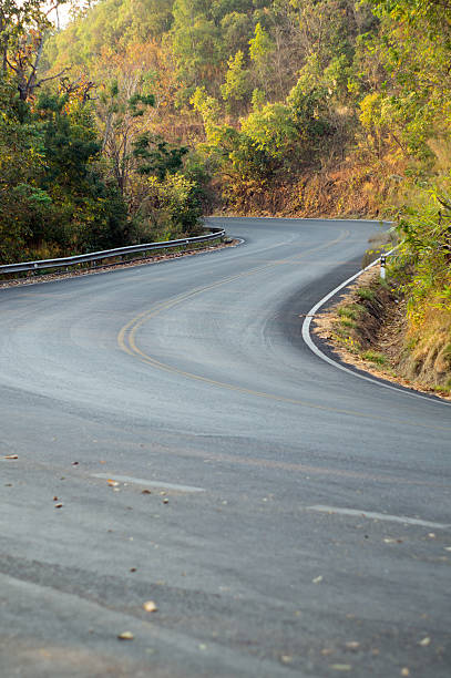 istock Road on mountain in country 478356125