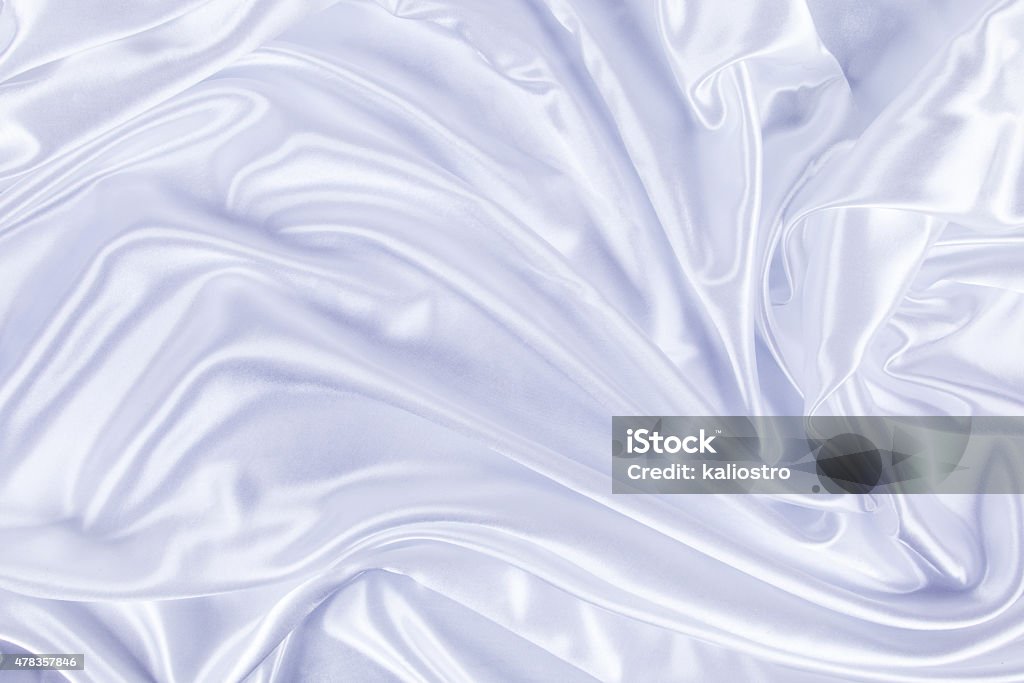 White silk background close up 2015 Stock Photo