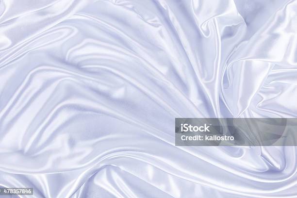 White Silk Background Close Up Stock Photo - Download Image Now - 2015, Abstract, Arts Culture and Entertainment