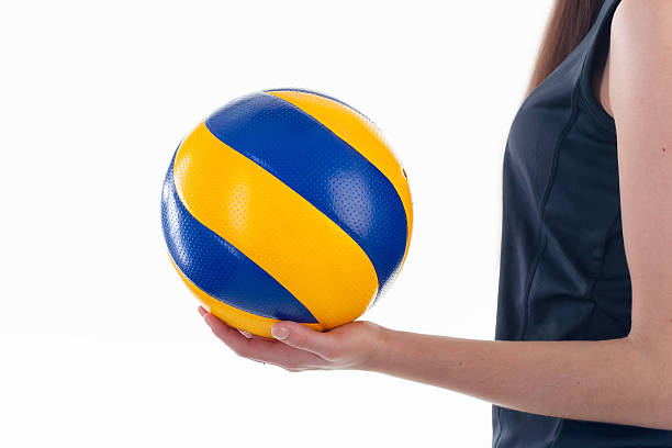 istock female hand holding a ball 478360652