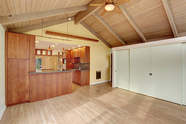 istock Nice Dinning room with green walls. 478361504