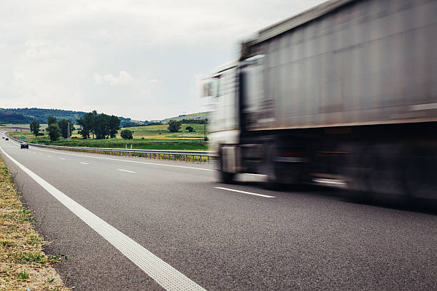 istock Truck on a highway 478363970