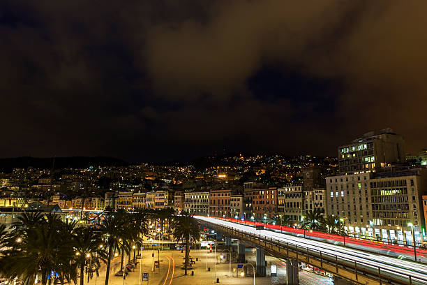 istock Genoa by night, Italy 478364118