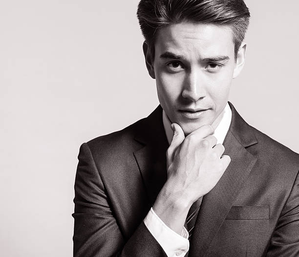 istock Handsome intelligent man in suit 478364725
