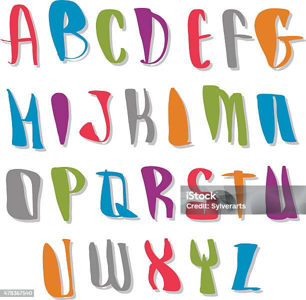 Script Font Vector Script Font Vector Vector Alphabet Letters Stock Illustration ...