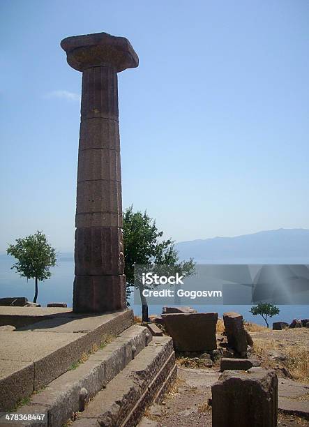 Assos Column Stock Photo - Download Image Now - Ancient, Antique, Antiquities