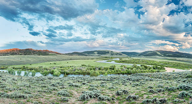 istock dusk over North Platte River in Colorado 478370396