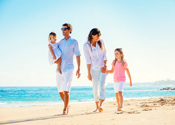 istock Family on tropical beach 478372191